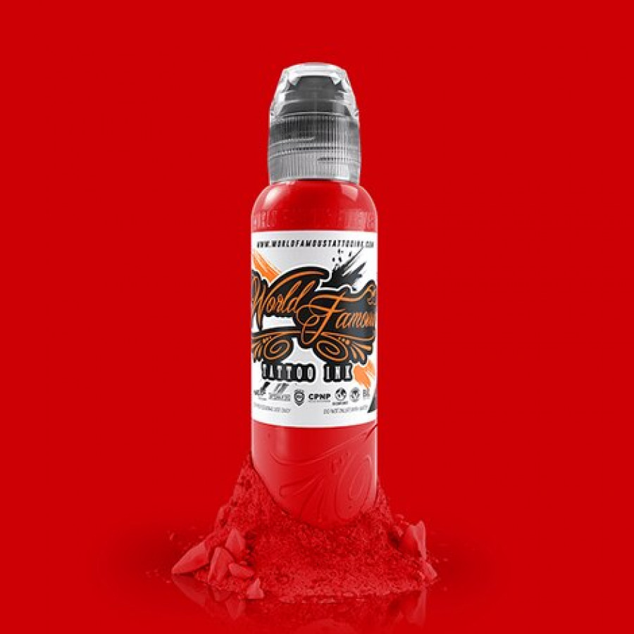 Краска World Famous Tattoo Ink Red Hot
